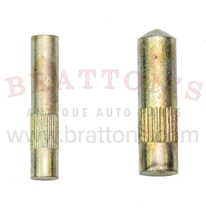 CARBURETOR CHOKE AND THROTTLE STOP PINS