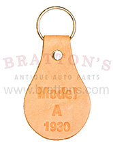 LEATHER KEY RING - 1930