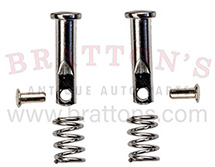 HEADLIGHT RIM LATCH POST SET