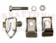 STAINLESS FRONT LICENSE PLATE BRACKETS
