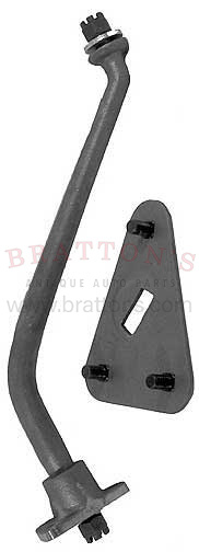 30 - 31 DRIVERS SIDE MOUNTED SPARE TIRE CARRIER ASSEMBLY
