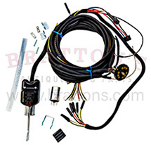 6 VOLT WIRE HARNESS WITH TURN SIGNAL ON BUMPER USING FRONT A