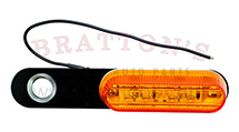 12 VOLT AMBER LED BUMPER TURN SIGNAL
