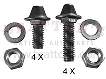 28 MARCH 29 RUNNING BOARD 'BELL' SHAPED BOLTS
