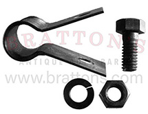 28 - M30 SPEEDOMETER CABLE SUPPORT CLAMP