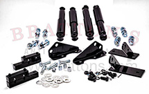 MODERN SHOCK & MOUNTING KIT W/ DRILLING REQUIRED