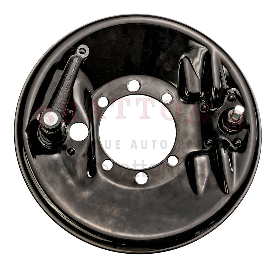 NEW REAR BACKING PLATE ASSEMBLY LEFT SIDE