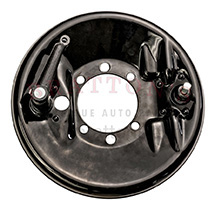 NEW REAR BACKING PLATE ASSEMBLY LEFT SIDE