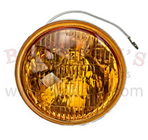6 VOLT FOG LIGHT REPLACEMENT AMBER LENS BULB