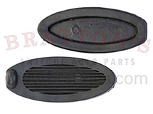 BLACK PEDAL PADS