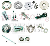PRO PACK FRONT SERVICE BRAKE REBUILD PARTS