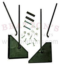 29-30 68 A&B CABRIOLET DOOR PILLAR - SUBRAIL SUPPORT BRKTS