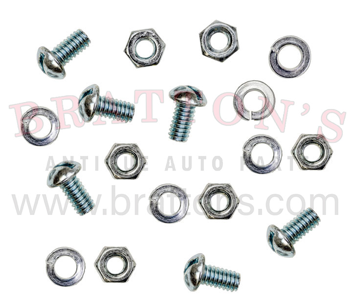 28-29 WINDSHIELD HINGE TO HEADER SCREWS