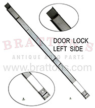 DOOR WINDOW FELT METAL RETAINER LOCK SIDE LEFT DOOR