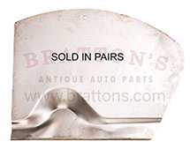 30-31 PHAETON REAR FENDER INNER PANEL