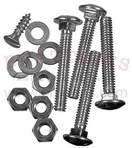 PICKUP REAR ROOF WOOD BRACKET BOLTS