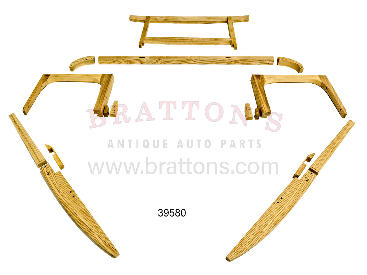 28-29 STD COUPE BODY WOOD KIT