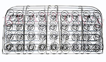 29 CABRIOLET FRONT BACKREST SEAT SPRINGS