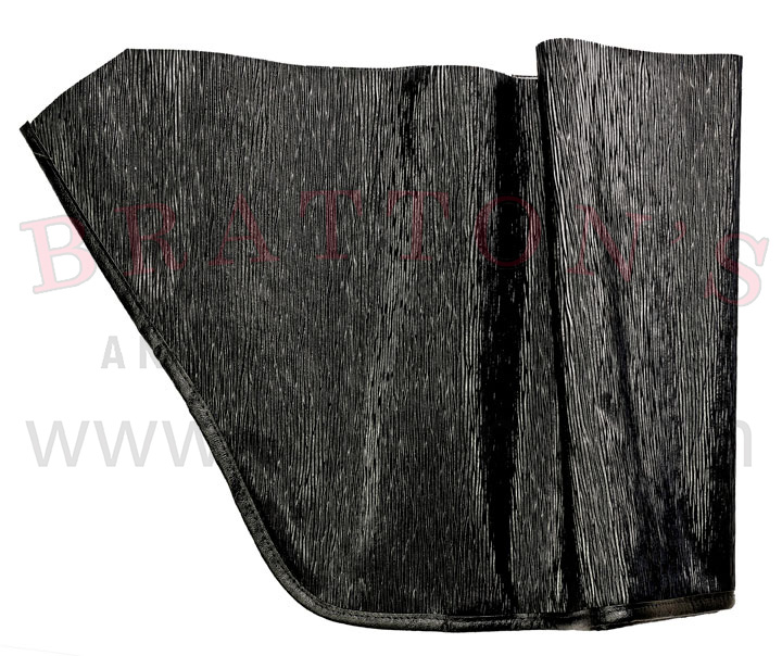 SUN VISOR BLACK VINYL COVER FOR REPRO FRAME
