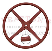 28 - FEB 29 SPLINED HUB RED STEERING WHEEL - IMPORT