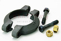 28 - AUG 29 MUFFLER CLAMP BAKED CAST IRON FINISH