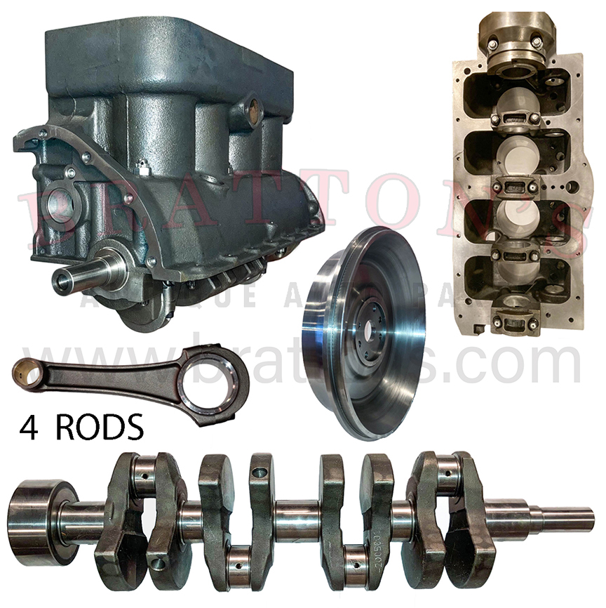 BURTZ BLOCK ENGINE KIT W/ FLYWHEEL