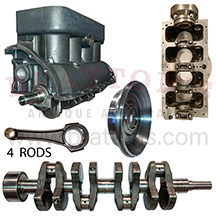 BURTZ BLOCK ENGINE KIT W/ FLYWHEEL
