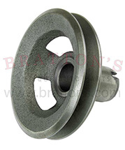 ONE PIECE CRANKSHAFT PULLEY